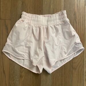 Low rise, 4 inch hotty hot lulu shorts - pink, size 2